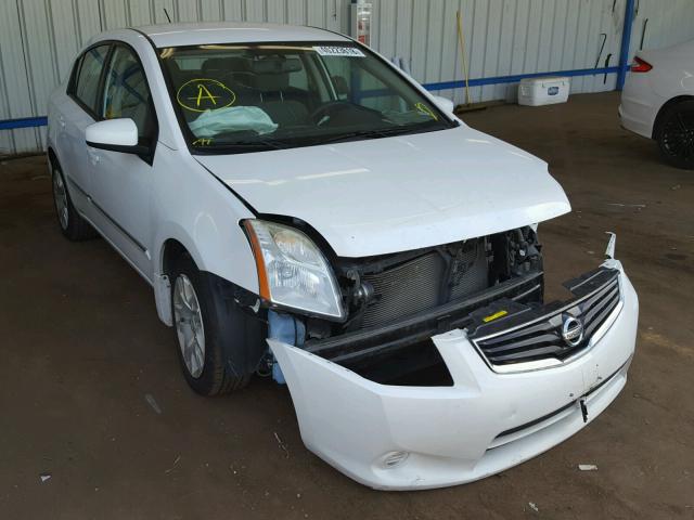 3N1AB6APXBL611479 - 2011 NISSAN SENTRA 2.0 WHITE photo 1