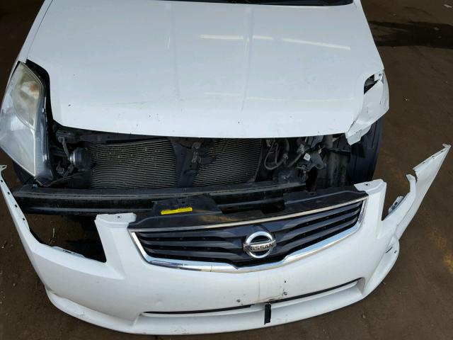 3N1AB6APXBL611479 - 2011 NISSAN SENTRA 2.0 WHITE photo 7