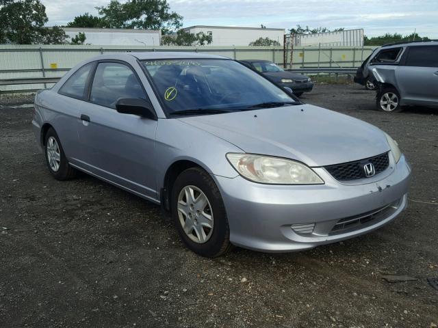 1HGEM22224L805010 - 2004 HONDA CIVIC DX SILVER photo 1