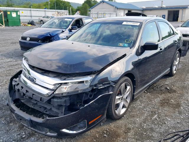 3FAHP0KC3AR159835 - 2010 FORD FUSION SPO BLACK photo 2