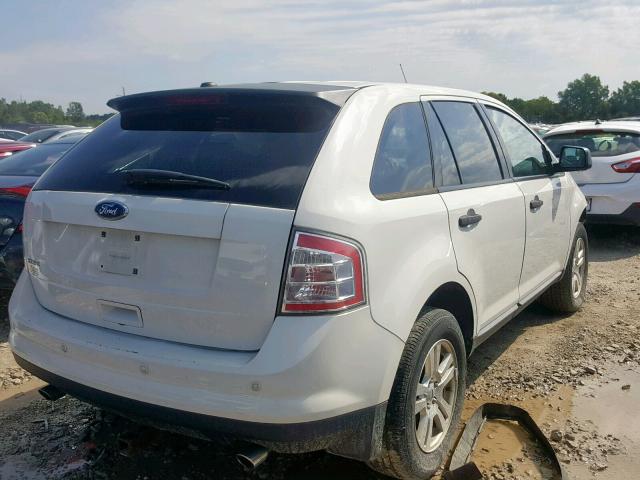 2FMDK3GC4ABB07951 - 2010 FORD EDGE SE WHITE photo 4