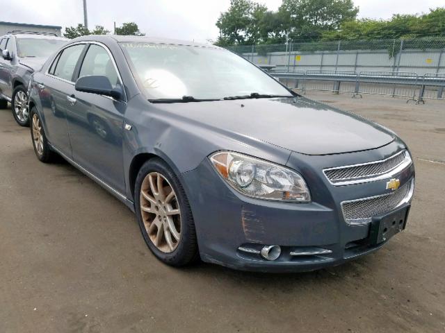 1G1ZK57758F159258 - 2008 CHEVROLET MALIBU LTZ ნაცრისფერი ფოტო 1