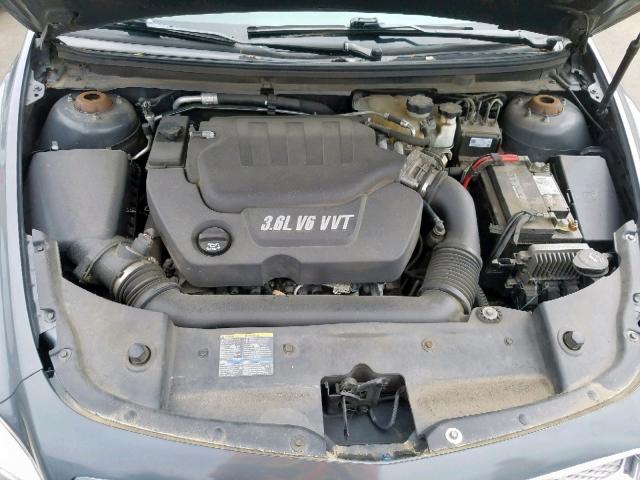 1G1ZK57758F159258 - 2008 CHEVROLET MALIBU LTZ ნაცრისფერი ფოტო 7