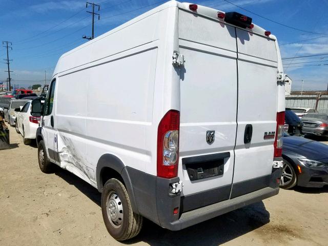 3C6TRVBGXJE147257 - 2018 RAM PROMASTER 白色 照片 3