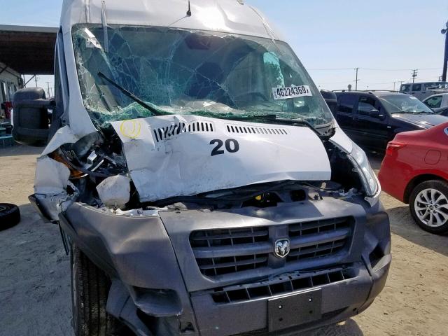 3C6TRVBGXJE147257 - 2018 RAM PROMASTER 白色 照片 9