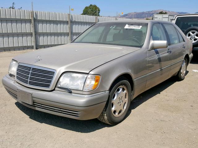 WDBGA51E2SA211389 - 1995 MERCEDES-BENZ S 500 GOLD photo 2