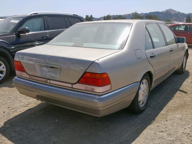 WDBGA51E2SA211389 - 1995 MERCEDES-BENZ S 500 GOLD photo 4