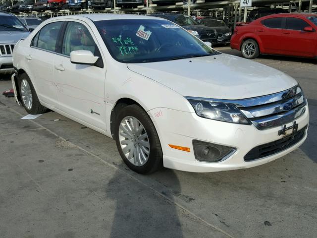 3FADP0L38CR249448 - 2012 FORD FUSION HYB WHITE photo 1