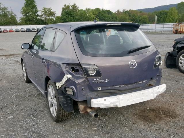 JM1BK344091222403 - 2009 MAZDA 3 S GRAY photo 3