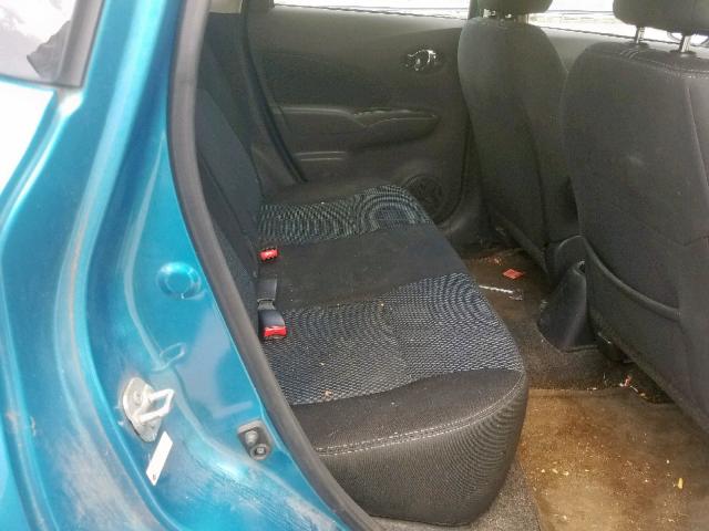 3N1CE2CP5GL352672 - 2016 NISSAN VERSA NOTE TURQUOISE photo 6