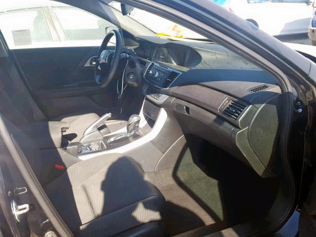 1HGCR2F38FA173415 - 2015 HONDA ACCORD LX BLACK photo 5