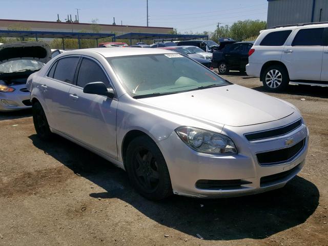 1G1ZA5EB6AF106276 - 2010 CHEVROLET MALIBU LS SILVER photo 1