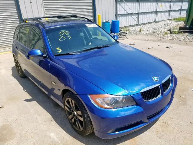 WBAVT73577FZ35808 - 2007 BMW 328 XIT BLUE photo 1