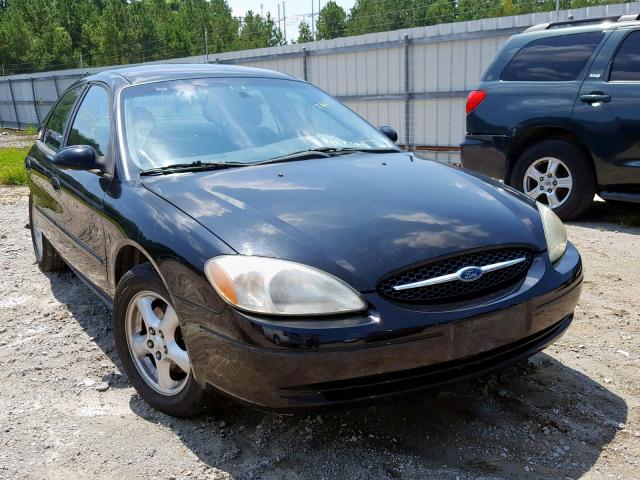 1FAFP55292A254158 - 2002 FORD TAURUS SES BLACK photo 1