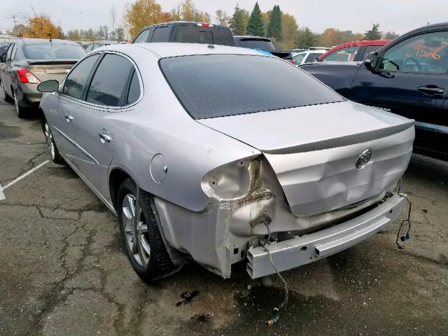 2G4WE567751193882 - 2005 BUICK LACROSSE C SILVER photo 4