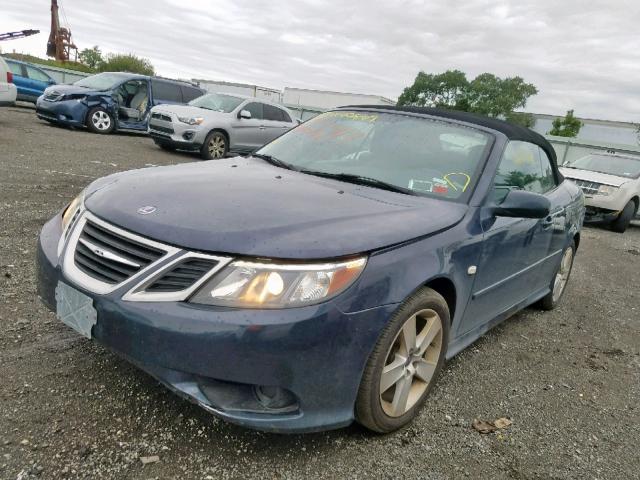 YS3FA7CY4B1308585 - 2011 SAAB 9-3 2.0T BLUE photo 2