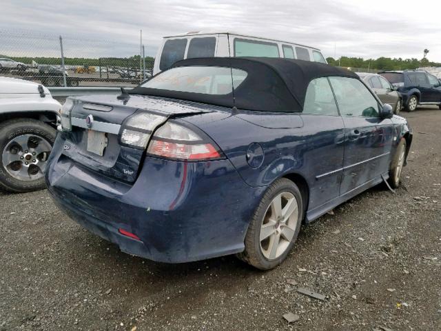 YS3FA7CY4B1308585 - 2011 SAAB 9-3 2.0T BLUE photo 4