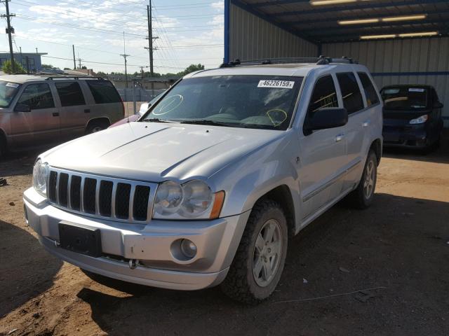 1J8HR68256C140854 - 2006 JEEP GRAND CHER SILVER photo 2