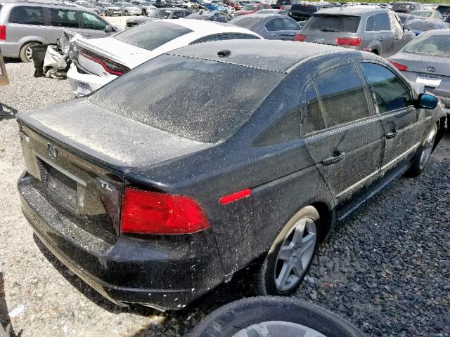 19UUA66296A046344 - 2006 ACURA 3.2TL BLACK photo 4