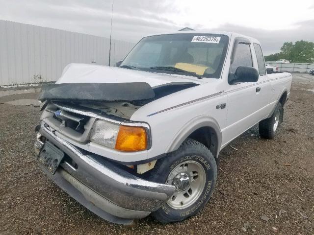 1FTCR15X5TPA22571 - 1996 FORD RANGER SUP WHITE photo 2