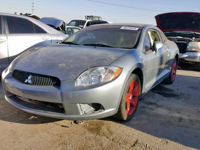 4A3AK24F09E023462 - 2009 MITSUBISHI ECLIPSE GS GRAY photo 2