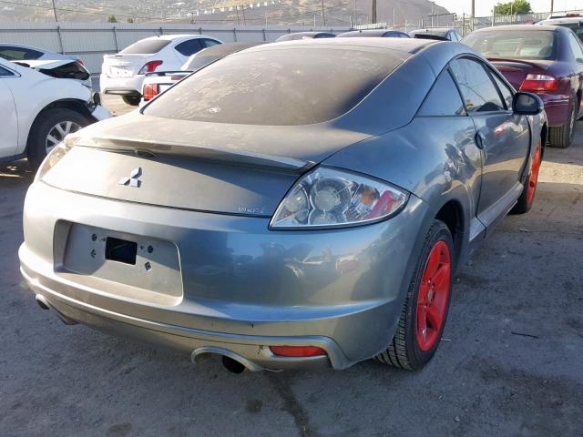 4A3AK24F09E023462 - 2009 MITSUBISHI ECLIPSE GS GRAY photo 4