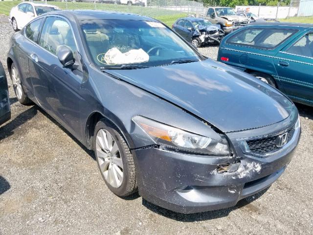 1HGCS228X8A013836 - 2008 HONDA ACCORD EXL GRAY photo 1