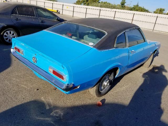 2K91L100501 - 1972 FORD MAVERICK BLUE photo 4