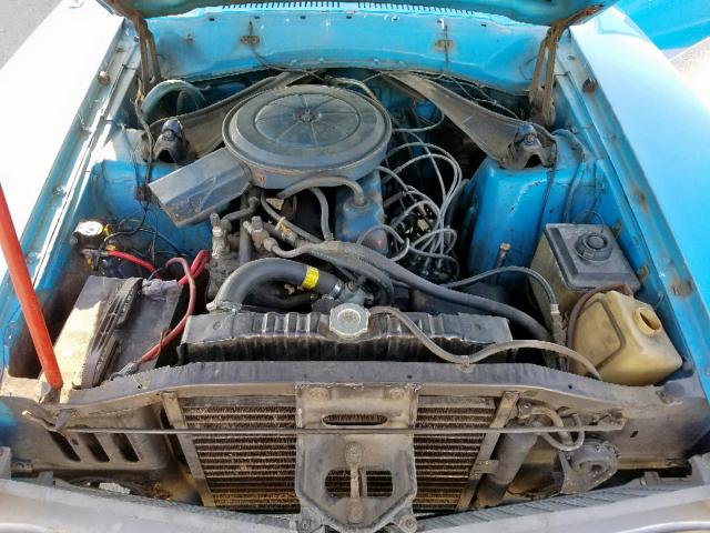 2K91L100501 - 1972 FORD MAVERICK BLUE photo 7