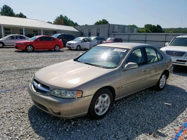 1N4DL01D21C190349 - 2001 NISSAN ALTIMA XE BEIGE photo 2