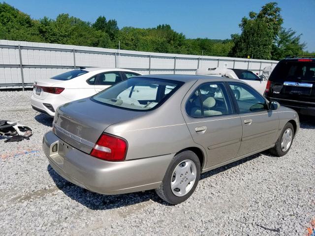 1N4DL01D21C190349 - 2001 NISSAN ALTIMA XE BEIGE photo 4