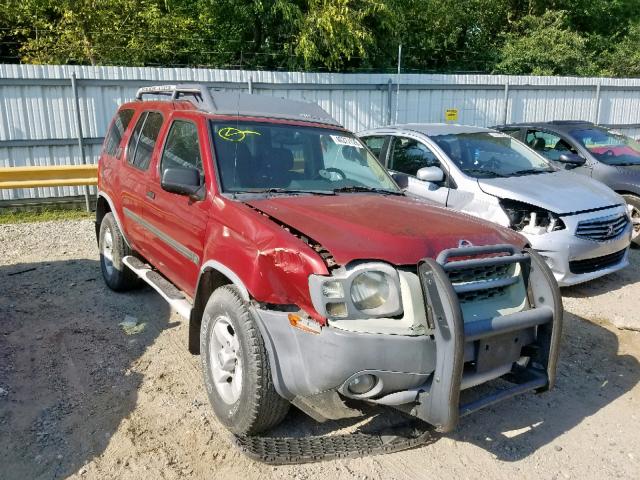 5N1ED28T54C609458 - 2004 NISSAN XTERRA XE BURGUNDY photo 1