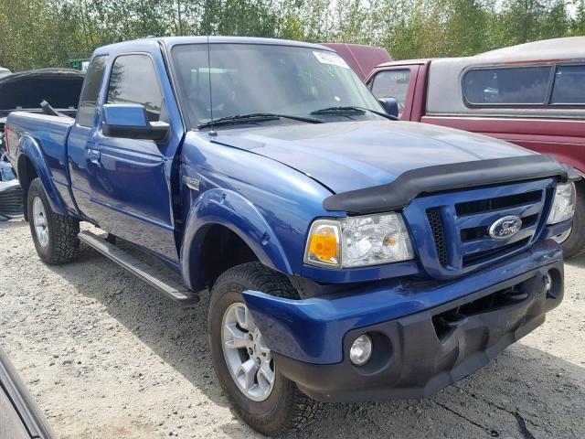 1FTLR4FE0BPA84912 - 2011 FORD RANGER SUP BLUE photo 1