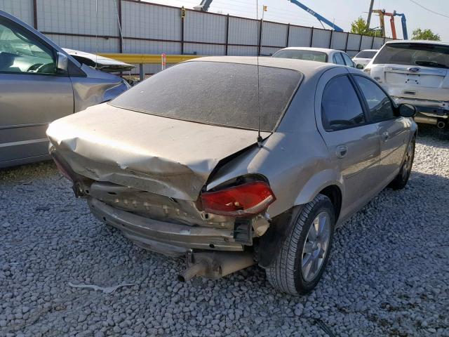 1C3EL56R86N237125 - 2006 CHRYSLER SEBRING TO TAN photo 4