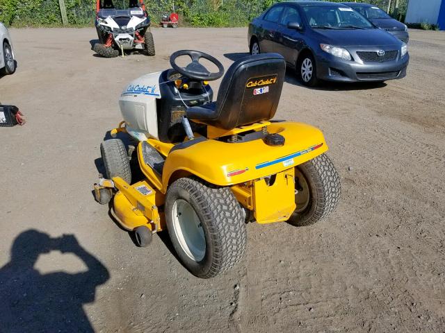 1A273G30136 - 2003 CUB CADET YELLOW photo 3