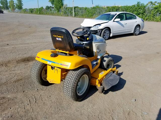 1A273G30136 - 2003 CUB CADET YELLOW photo 4