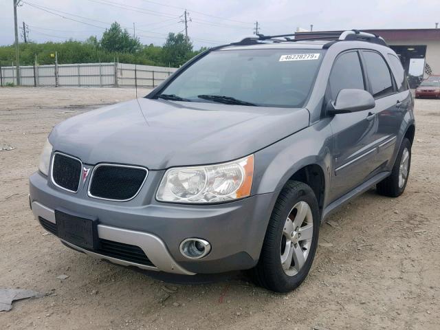 2CKDL73F566175161 - 2006 PONTIAC TORRENT GRAY photo 2