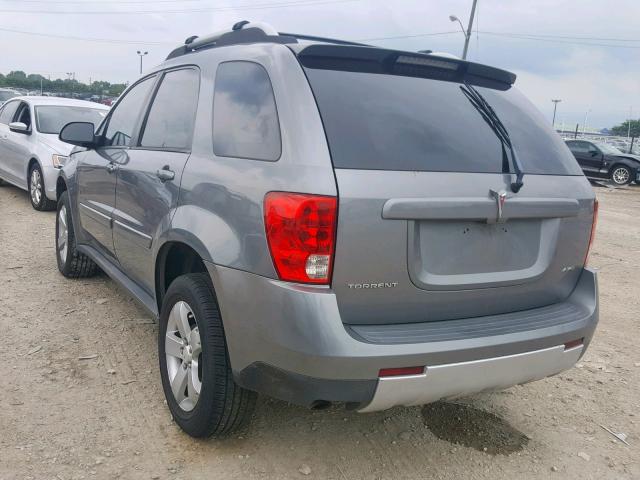 2CKDL73F566175161 - 2006 PONTIAC TORRENT GRAY photo 3