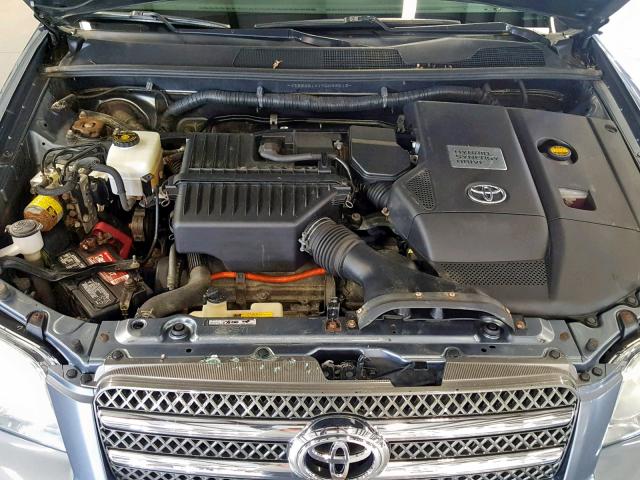 JTEEW21A170049513 - 2007 TOYOTA HIGHLANDER BLUE photo 7