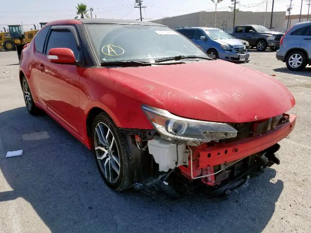 JTKJF5C71E3088399 - 2014 TOYOTA SCION TC წითელი ფოტო 1