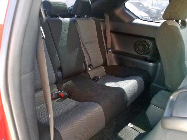 JTKJF5C71E3088399 - 2014 TOYOTA SCION TC წითელი ფოტო 6