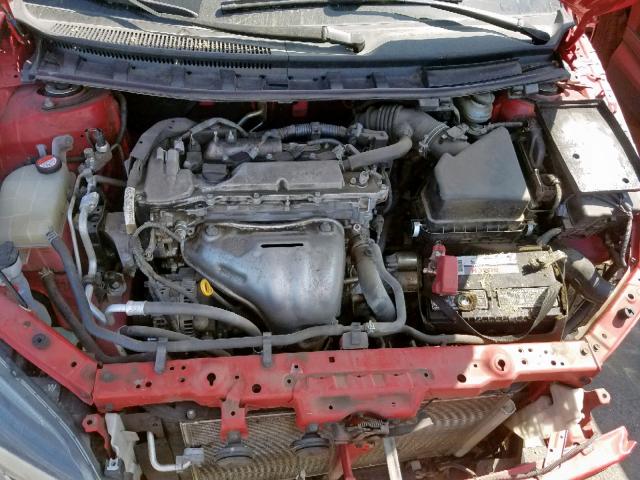 JTKJF5C71E3088399 - 2014 TOYOTA SCION TC წითელი ფოტო 7