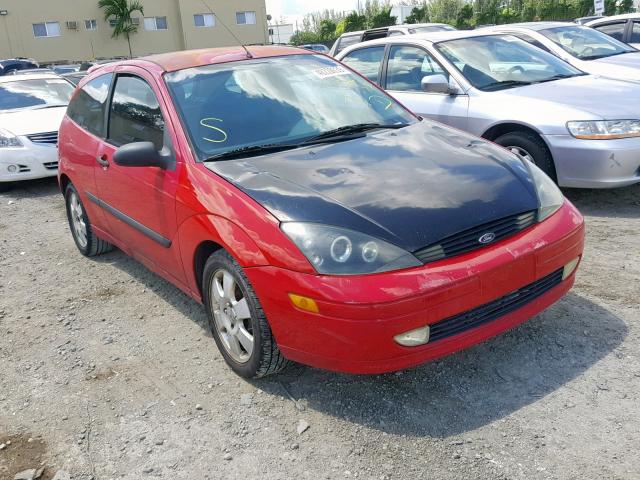 3FAFP31303R151379 - 2003 FORD FOCUS ZX3 RED photo 1