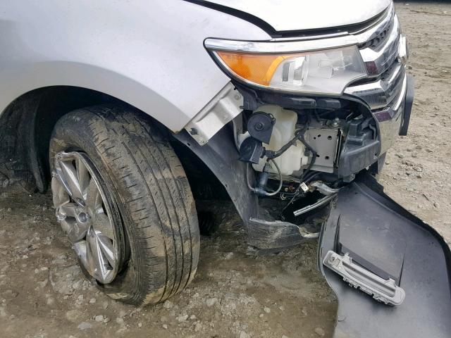 2FMDK4KC4BBA09095 - 2011 FORD EDGE LIMIT SILVER photo 9