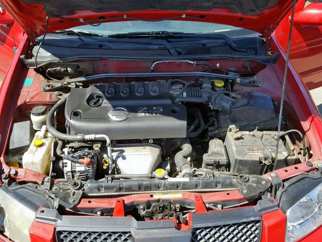 3N1AB51D45L479503 - 2005 NISSAN SENTRA SE- RED photo 7