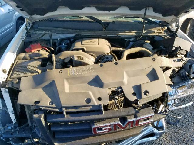 1GTR1TE07BZ197214 - 2011 GMC SIERRA C15 WHITE photo 7