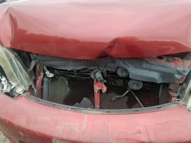 JTKKT604165010692 - 2006 TOYOTA SCION XA RED photo 9