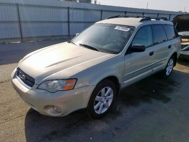 4S4BP61C876323392 - 2007 SUBARU LEGACY OUT SILVER photo 2