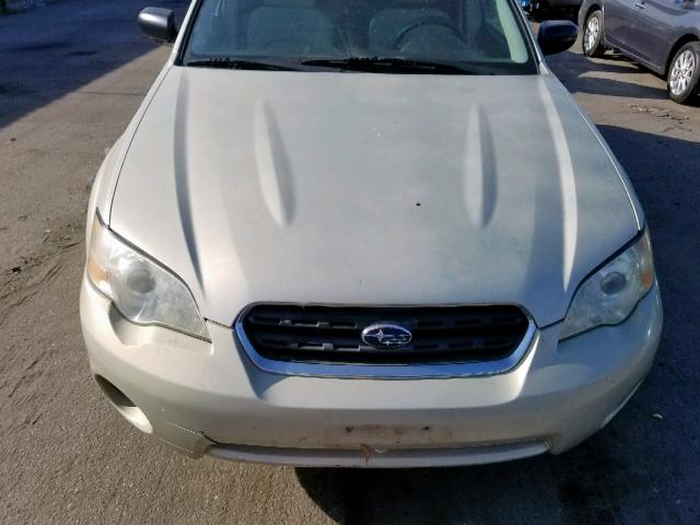 4S4BP61C876323392 - 2007 SUBARU LEGACY OUT SILVER photo 9