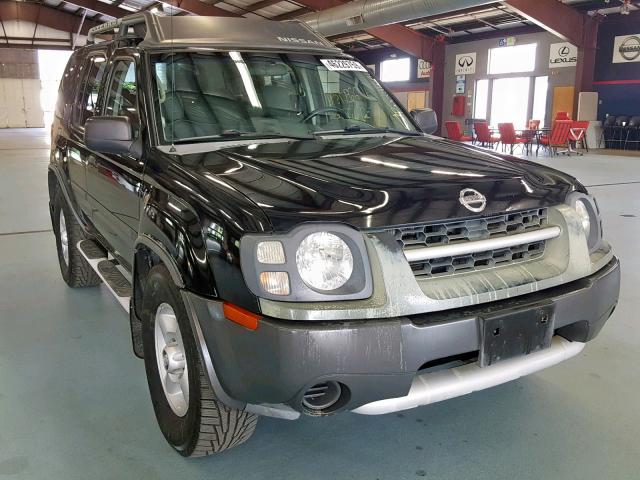 5N1ED28YX2C526200 - 2002 NISSAN XTERRA XE BLACK photo 1